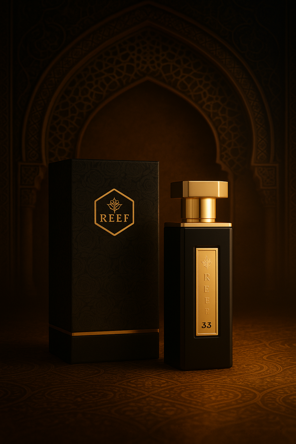 REEF 33 A Alma da Perfumaria Árabe em Cada Borrifada ✨🌌